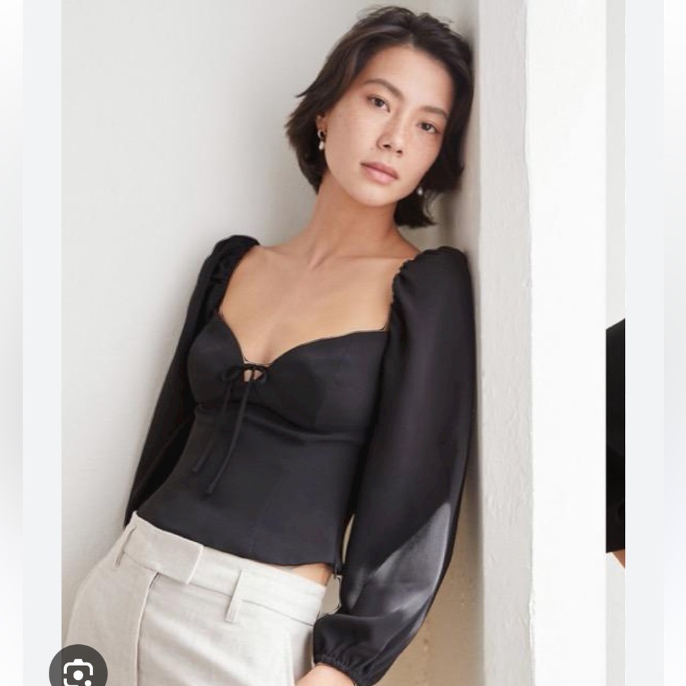 NEW Wilfred novella blouse